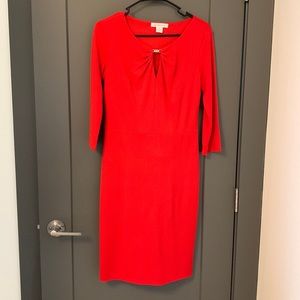 Red Work Dress (S)